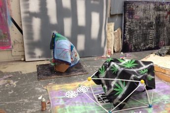 Contemporary art exhibition Dan Arps Nested Cells at Lett Thomas Karangahape Road New Zealand