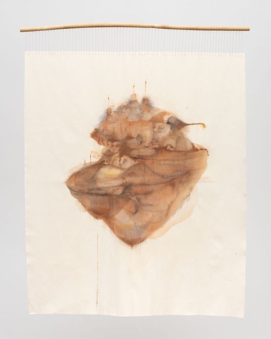 from the series chao de molho e imbigos by Josi contemporary artwork Drawing