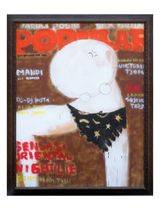 Popular Magazine by OGGZGOY contemporary artwork mixed media