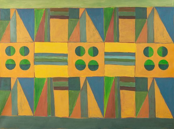 Between the beat by Irvin Pascal contemporary artwork Painting