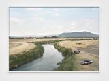 Fragment VIII Cars along the Rio Grande US-Mexico Border Ojinaga Mexico from SiIent General by An-My Le contemporary artwork print