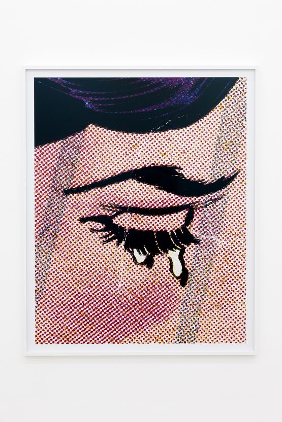 Woman Crying Comic 25 by Anne Collier contemporary artwork Print