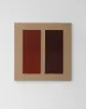 November Colour Chart No.5 India Red 192 Caput Mortuum Violet 263 by Lucinda Burgess contemporary artwork Mixed Media