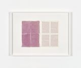 Autoritratto C2 febbr. 81 by Irma Blank contemporary artwork mixed media