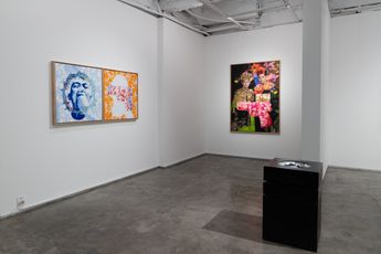 Contemporary art exhibition FX Harsono Ambang Threshold at Baik Art Jakarta Indonesia