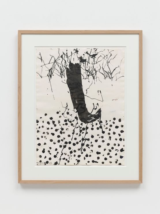 Untitled by Georg Baselitz contemporary artwork Drawing