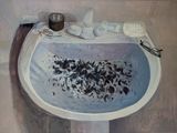 Big Sink by Fiza Khatri contemporary artwork painting works on paper
