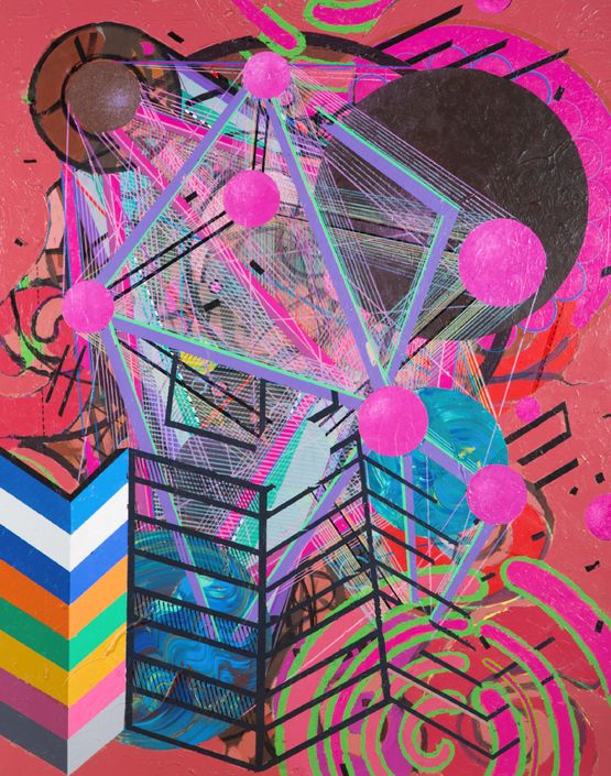 Galactic Journal Rose Hill Drive by Robert Reed contemporary artwork Mixed Media