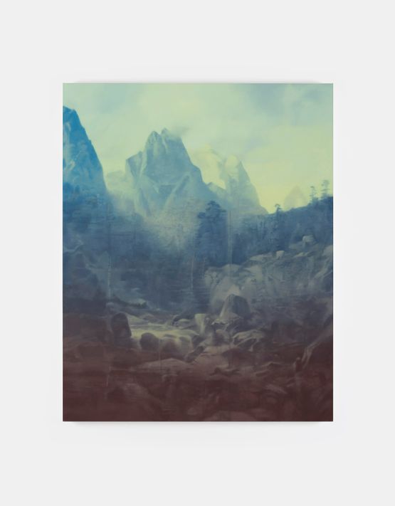 Large Alp 6 by Paul Winstanley contemporary artwork Painting