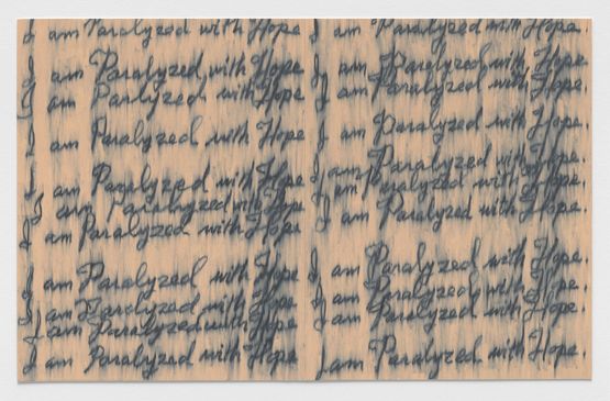 Seizure of Hope 92 by Roni Horn contemporary artwork Works on Paper
