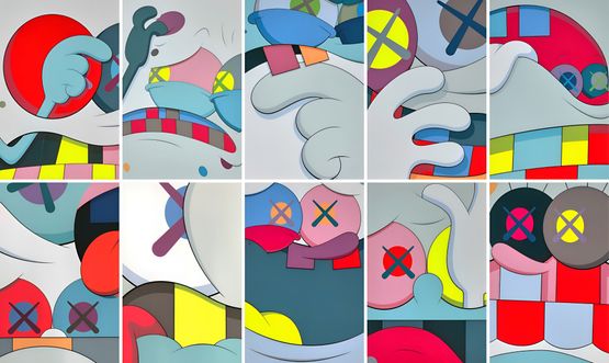 Blame Game by KAWS contemporary artwork Print
