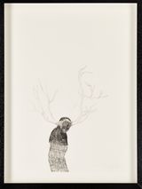 Perking by Misheck Masamvu contemporary artwork drawing works on paper