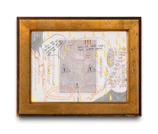 Nervous Breakdown by Anais Horn contemporary artwork Works on Paper