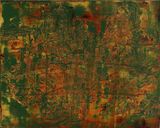 Landscape of Crimson and Green Exercise by Su Meng-Hung contemporary artwork painting