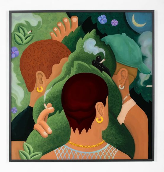 Baddies by Gori Mora contemporary artwork Painting