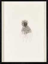 False equivalency by Misheck Masamvu contemporary artwork drawing works on paper