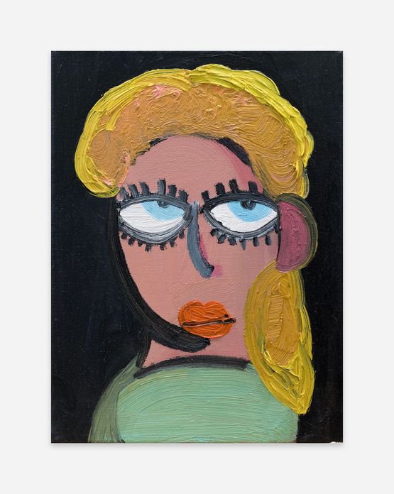 Portrait VII by Trude Viken contemporary artwork Painting