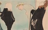 Coquelin Cadet dans Le Malade imaginaire by Edouard Vuillard contemporary artwork Works on Paper