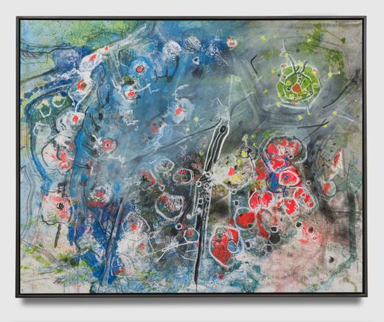 Au fond de la fleur by Roberto Matta contemporary artwork Painting