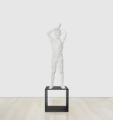 Boy With Gun by Elmgreen  Dragset contemporary artwork sculpture