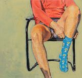 Between Before and After by Abdalla Al Omari contemporary artwork painting