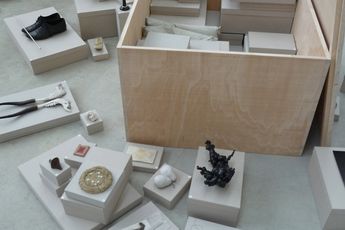 Contemporary art exhibition Julia Steiner Fragmente der Welten at Galerie Urs Meile Lucerne Switzerland