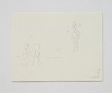 The Ghost of a Fallen Warrior in Edward Hoppers Studio by Masaya Chiba contemporary artwork drawing works on paper