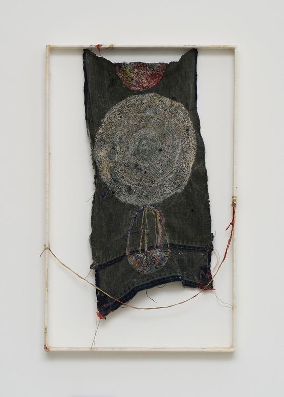 indigo 5 by Junko Oki contemporary artwork Sculpture