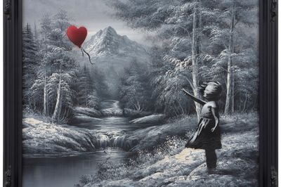 Previously Unseen Banksy Sells in New York for 18m