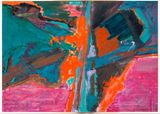Flux by Judith Godwin contemporary artwork painting works on paper