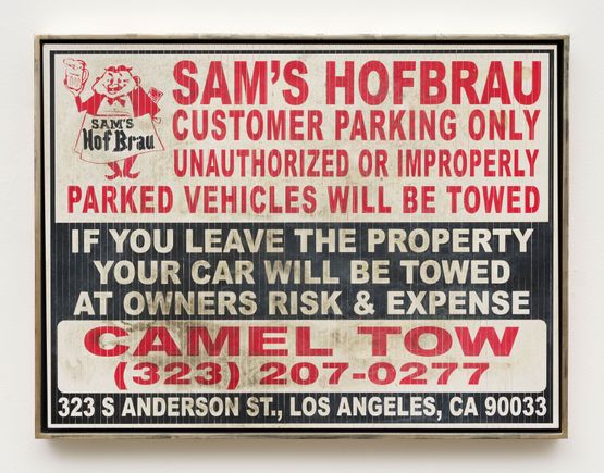 Sams Hofbrau Camel Tow by Mario Ayala contemporary artwork Painting
