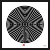 Labyrinth 142 Bank by Mark Wallinger contemporary artwork Sculpture