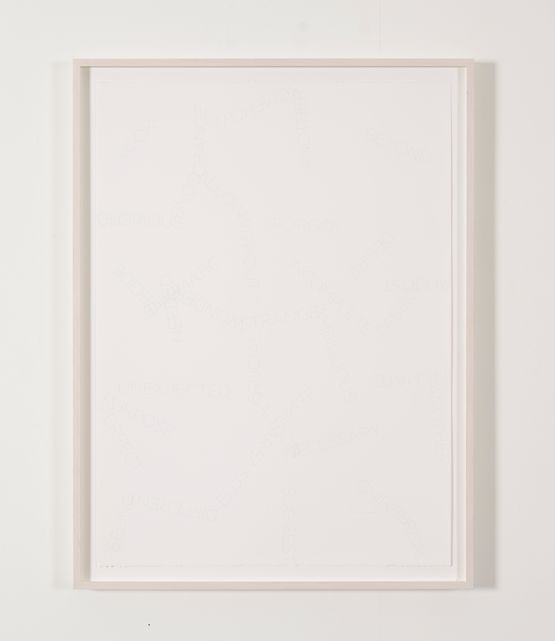 Untitled by Robert Barry contemporary artwork Works on Paper