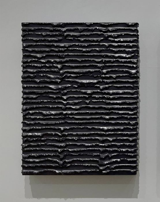 Moment by J Young contemporary artwork Mixed Media