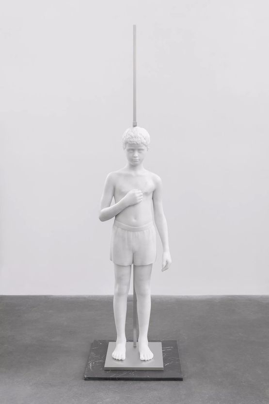Did I Grow by Elmgreen  Dragset contemporary artwork Sculpture