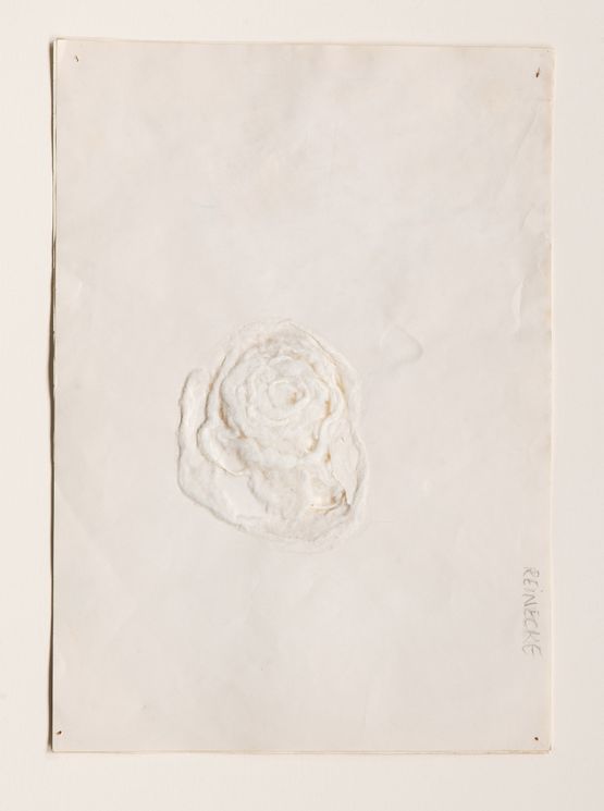 Veranderlich - Watteobjekt by Chris Reinecke contemporary artwork Works on Paper