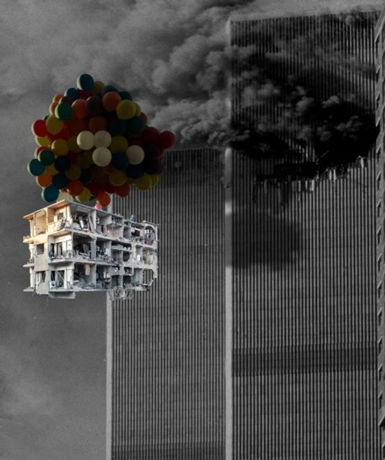 New York from Bon Voyage Series by Tammam Azzam contemporary artwork Photography