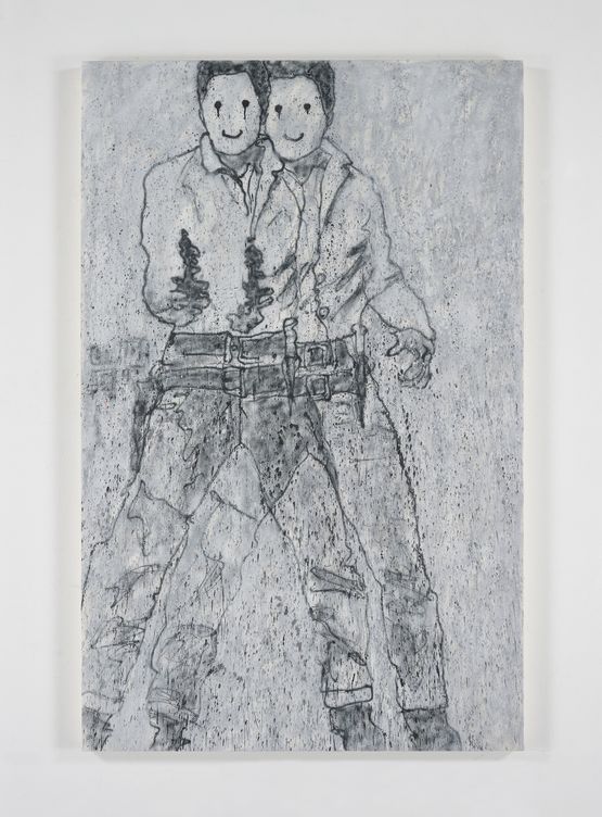 Untitled inspired by Andy Warhol by MADSAKI contemporary artwork Painting