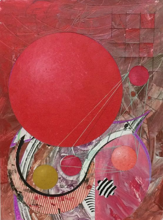 Galactic Journal Untitled 128 by Robert Reed contemporary artwork Mixed Media