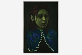Contemporary art exhibition Victor Man From Wounds and Starry Dreams at Galerie Max Hetzler Paris France