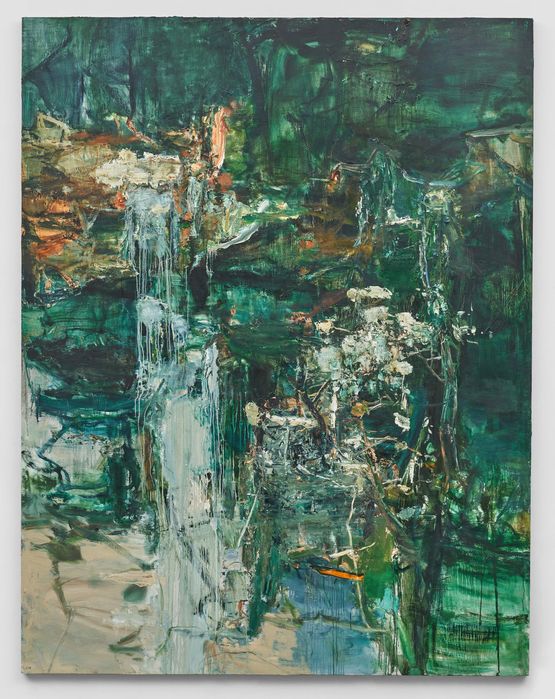 Flowers in the Mountain Shades by Tu Hongtao contemporary artwork Painting