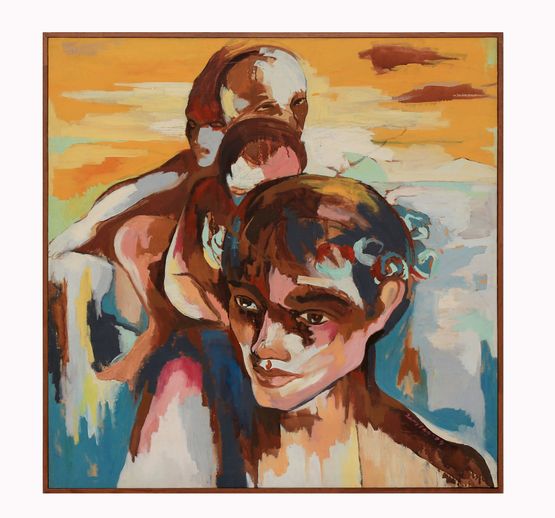 Untitled by Semsar Siahaan contemporary artwork Painting
