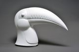 Head of a Toucan  by Jean-Marie Fiori contemporary artwork sculpture