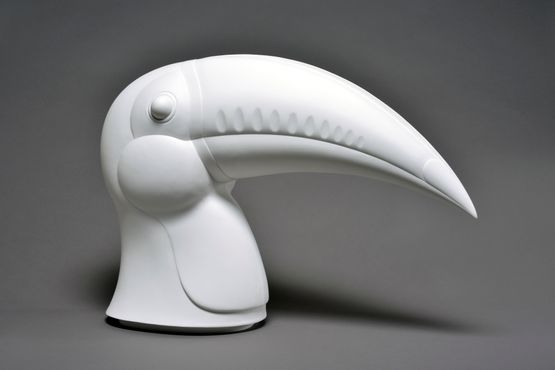 Head of a Toucan  by Jean-Marie Fiori contemporary artwork Sculpture