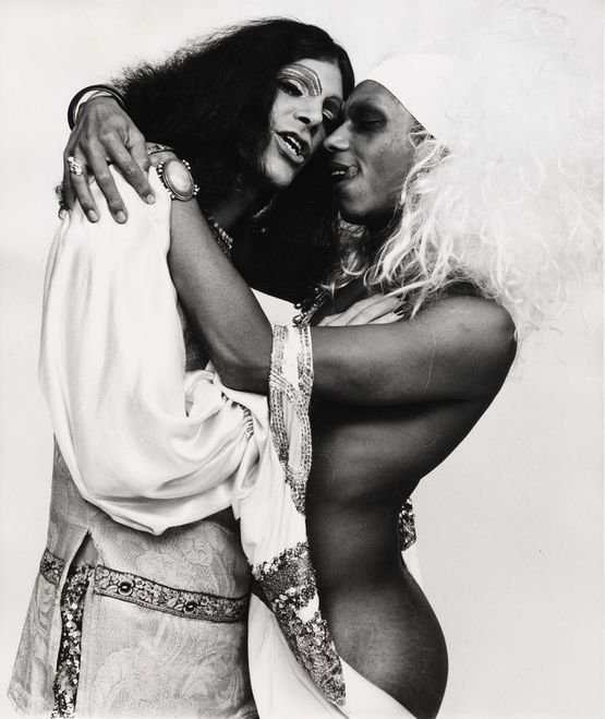 Two Cockettes by Peter Hujar contemporary artwork Photography