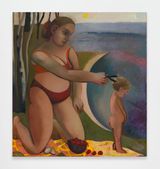 A First Cut by Danielle Orchard contemporary artwork painting