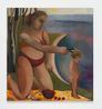 A First Cut by Danielle Orchard contemporary artwork Painting