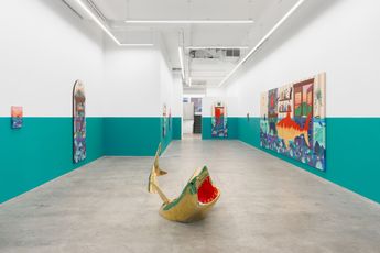 Contemporary art exhibition Greg Ito Sink or Swim at Anat Ebgi Tribecca United States