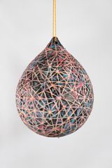 The Loop of Deep Waters 7 by Mark Bradford contemporary artwork mixed media