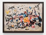 Surfaces Calligraphy after Carla Accardi by Vik Muniz contemporary artwork mixed media